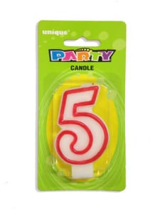 Cake Candle 5 Years Sydney Delivered