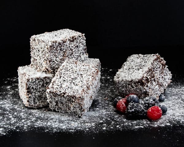 Lamington Fingers with Jam and Cream Bakers Dozen - Image 2